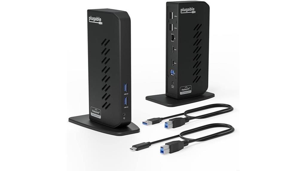 versatile docking solution with dual hdmi connectivity