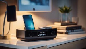 bedside table docking stations