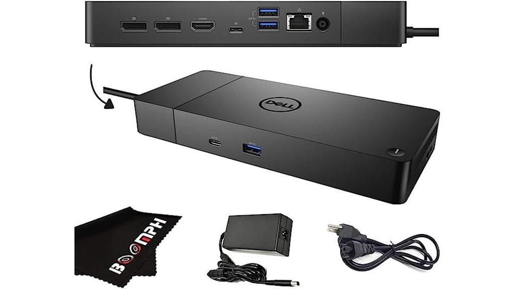 dell dock with adapter