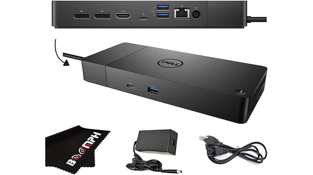 dell dock with adapter