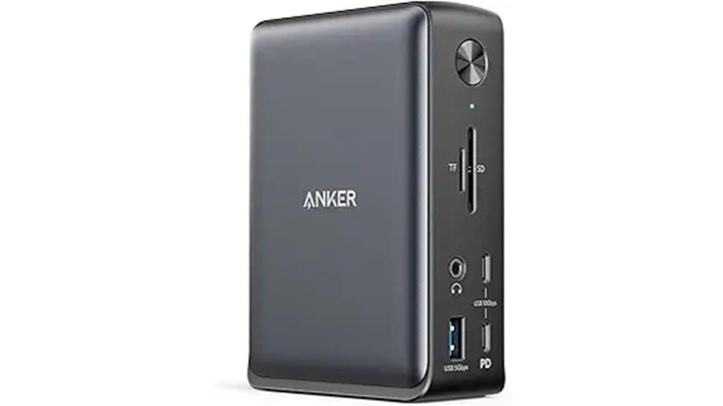 highly versatile anker docking