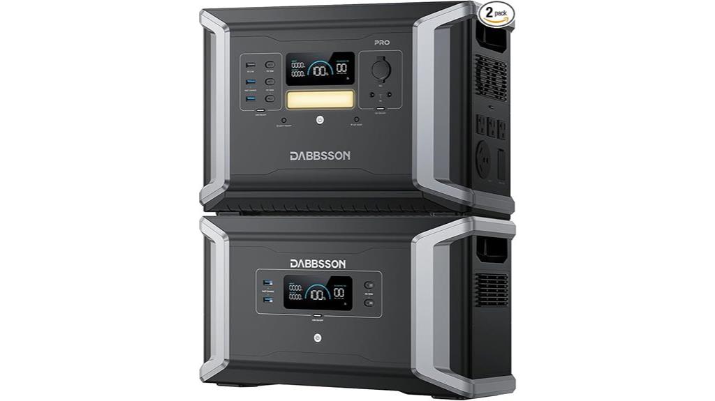 dabbsson portable power solution