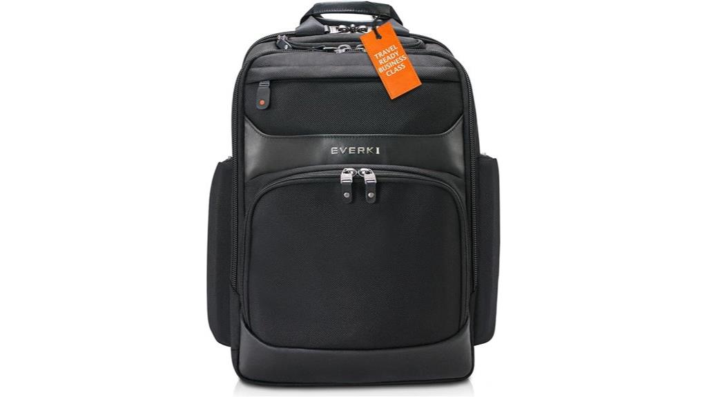 executive laptop backpack onyx