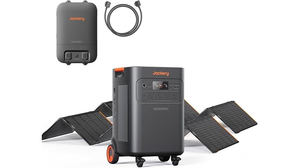 portable solar power generator