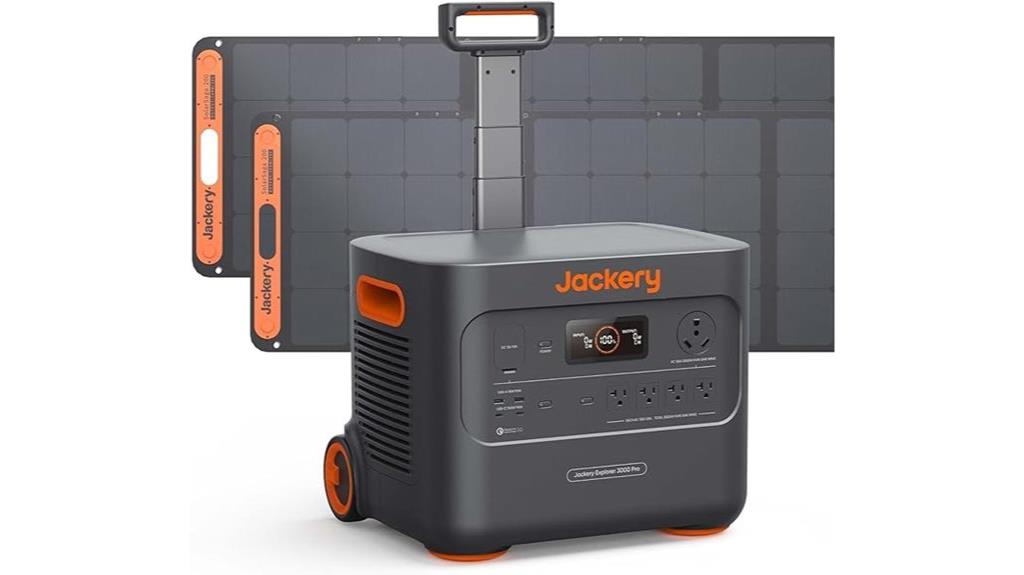 portable solar power station