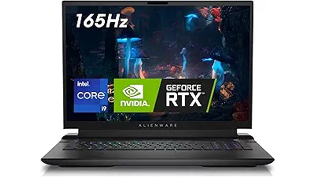 high performance gaming laptop specs