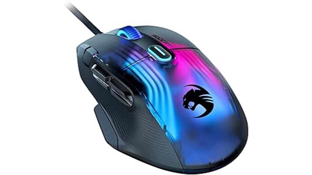 advanced gaming mouse design