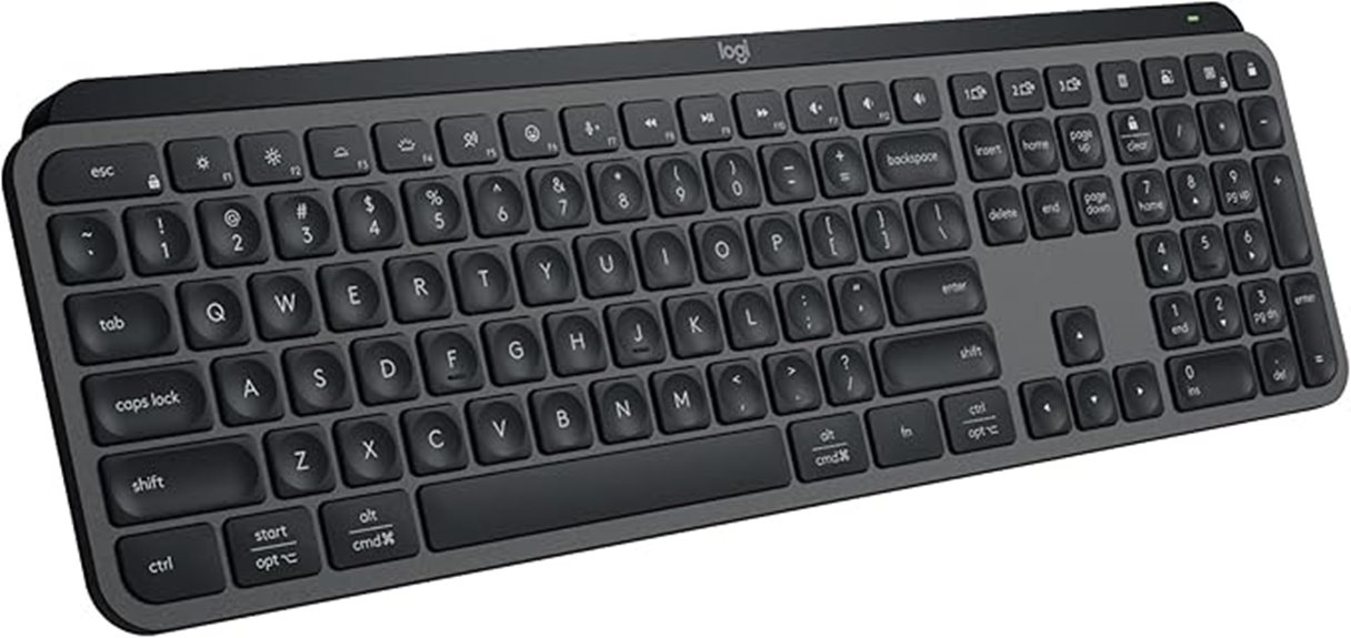 backlit rechargeable wireless keyboard