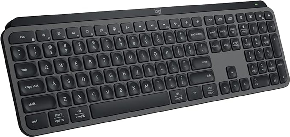 backlit rechargeable wireless keyboard