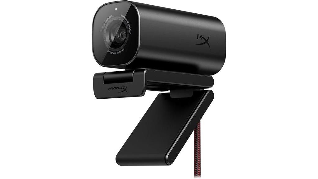 4k recording hyperx webcam