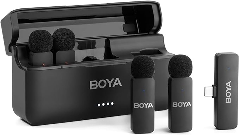 boya by v4u wireless microphone