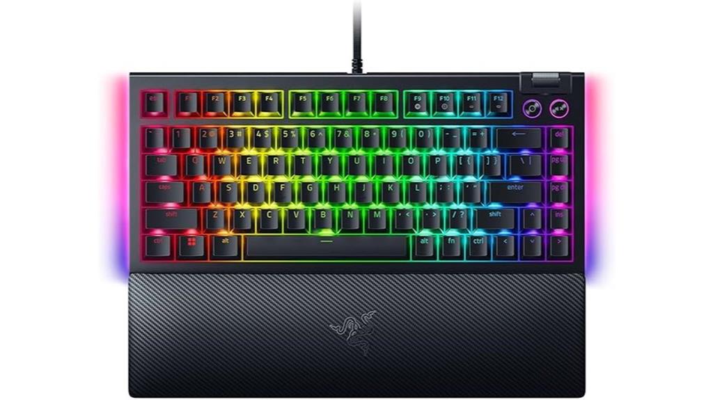 compact gaming mechanical keyboard