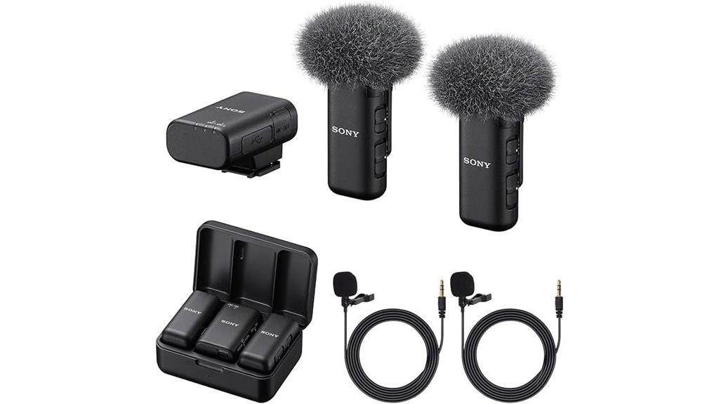 dual channel wireless microphone bundle