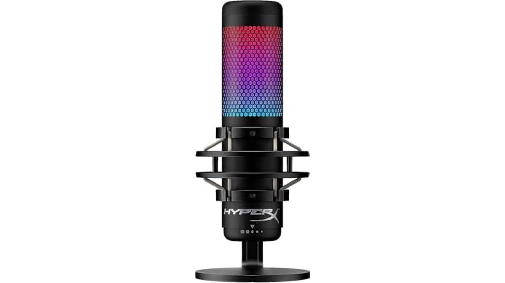 rgb usb condenser microphone