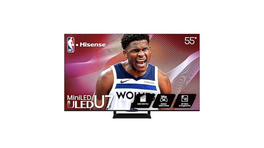 55 inch mini led smart tv