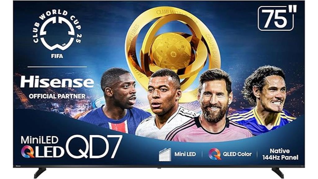 75 inch qd7 mini led tv