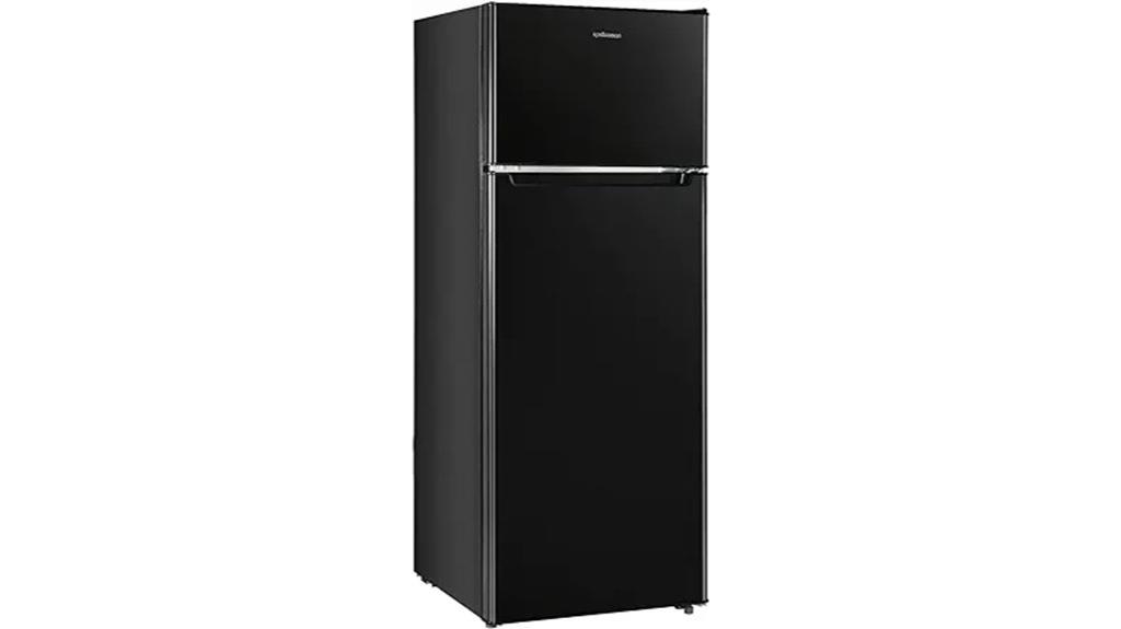 compact refrigerator with freezer