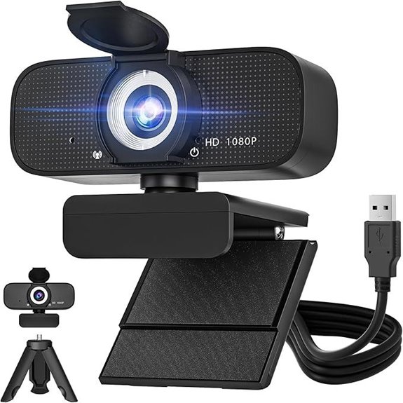 SZGIARUY 1080P HD Webcam with Mic