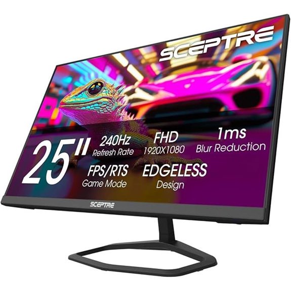 Sceptre 24.5 240Hz Gaming Monitor (E255B-FWD240)