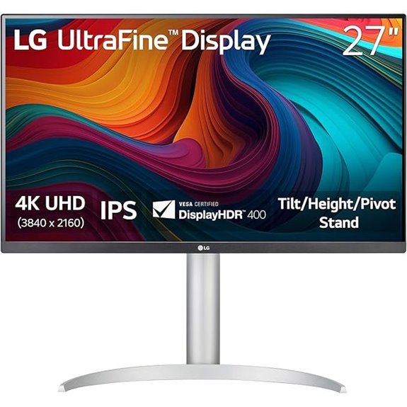LG 27UP650K-W 27 4K UHD IPS Monitor