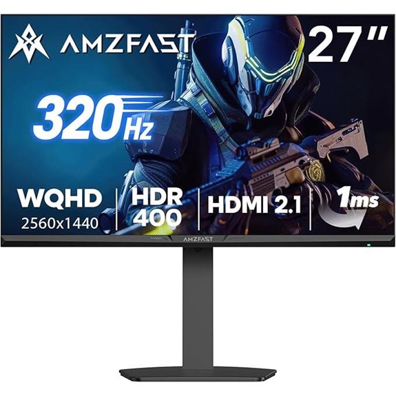 Amzfast 27 320Hz WQHD Gaming Monitor