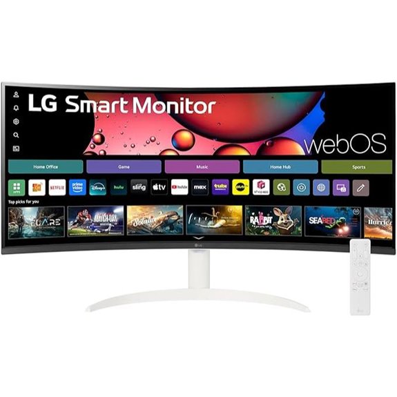 LG 34-inch QHD Curved Smart Monitor