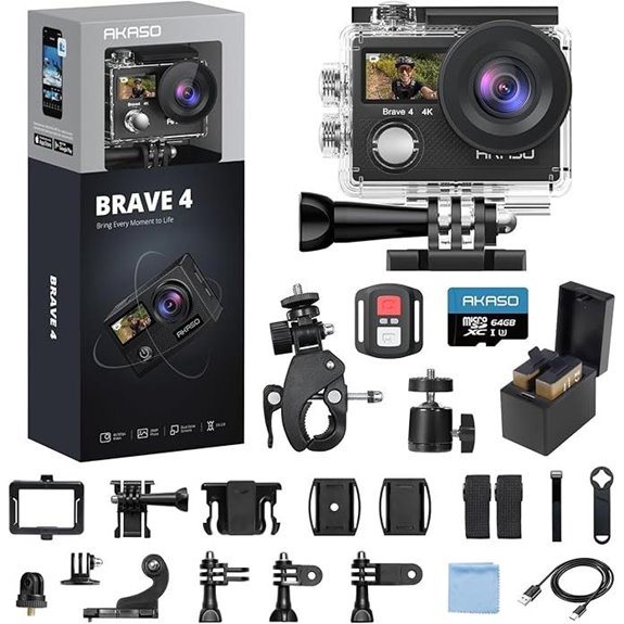 AKASO Brave 4 4K Action Camera (64GB)