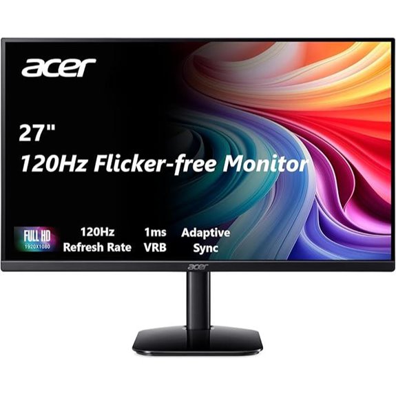 Acer 27 FHD IPS Monitor 120Hz