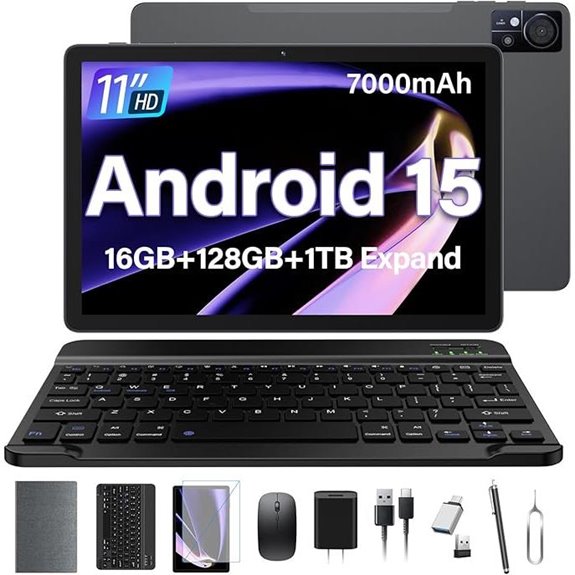 11 Android 15 Tablet 16GB RAM