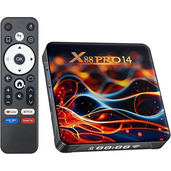 Android TV Box 14.0 (2GB/16GB) with Voice Remote