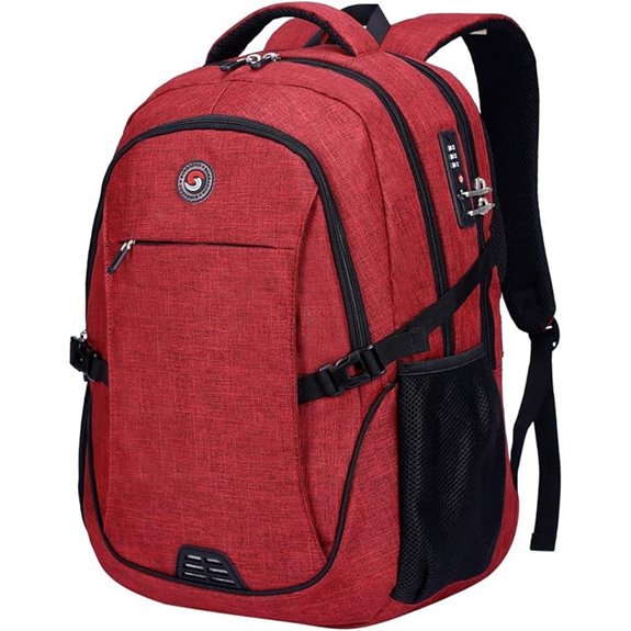 SHRRADOO Anti-Theft Laptop Backpack with USB Charging