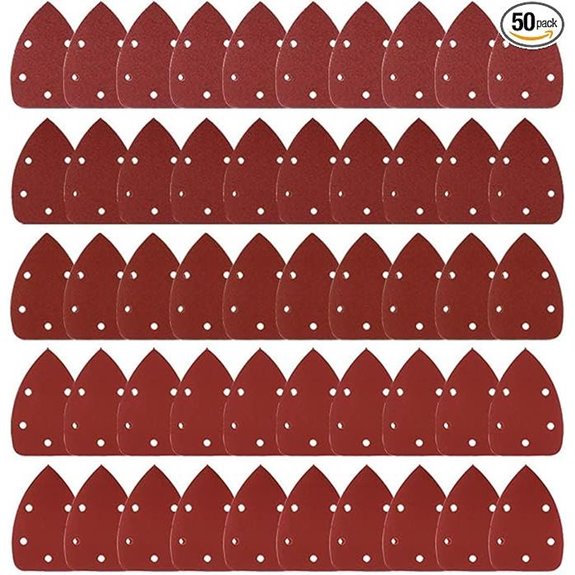 Coceca Mouse Sanding Paper Assorted Grits (50pcs)