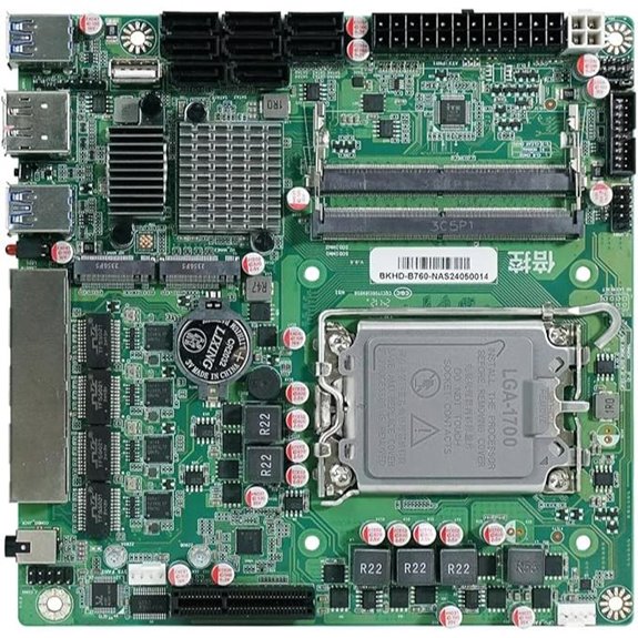 B760 NAS Motherboard for 12th-14th Gen CPU
