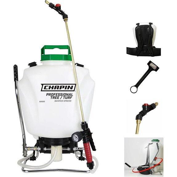 Chapin 4-Gal Backpack Sprayer with Flow Valve