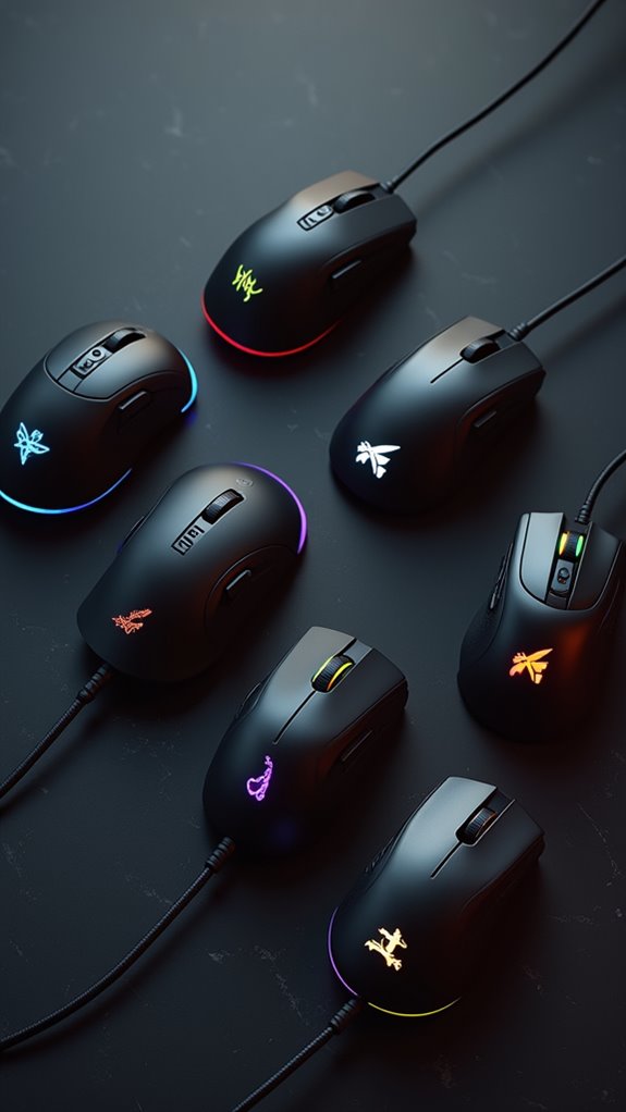 best corded gaming mice