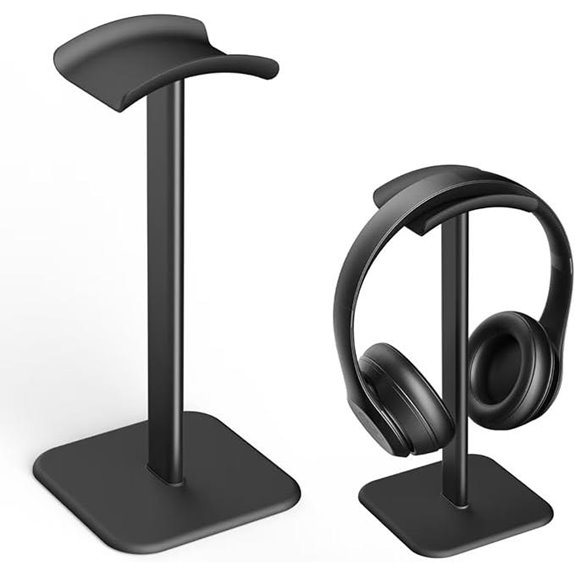 Headphone Stand for Desk (Black)