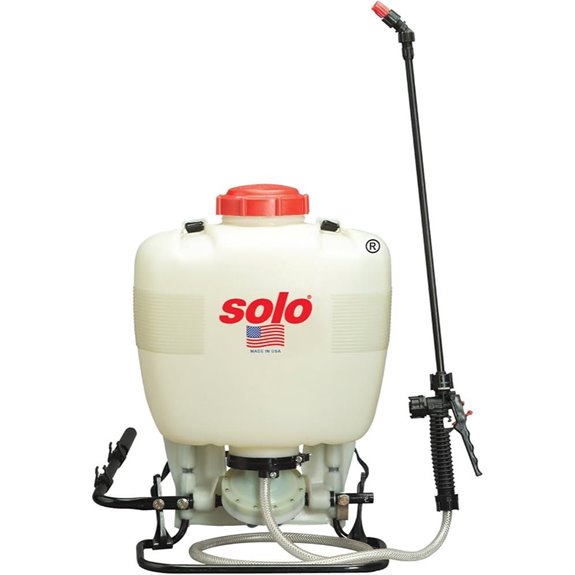 SOLO 475-B BACKPACK SPRAYER 4 GALLON DIAPHRAGM - BLEACH RESISTANT