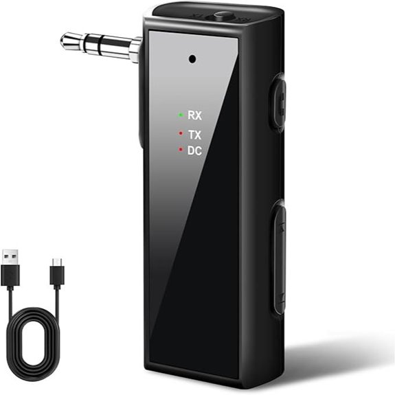 Creative.c Bluetooth Aux Adapter 2-in-1