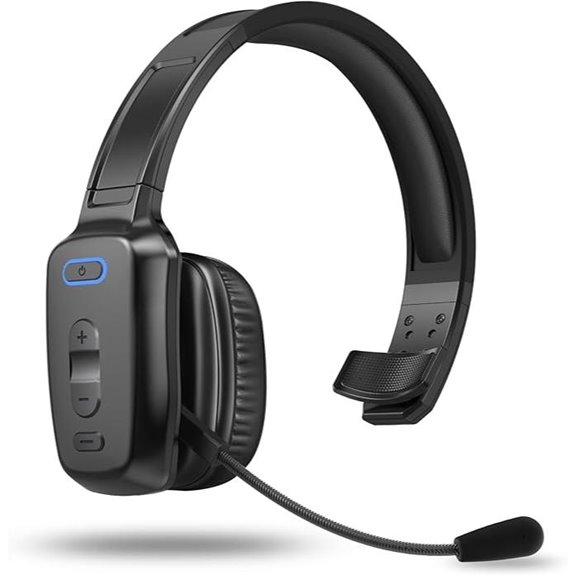 LEAYU Bluetooth Noise-Canceling Headset for Truck Drivers