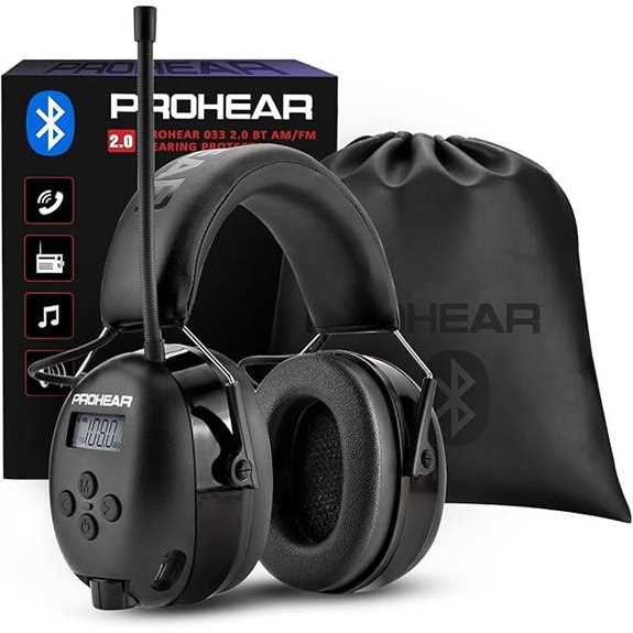 PROHEAR 033 Bluetooth Hearing Protection Headphones