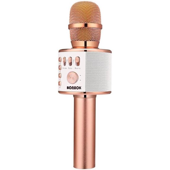 BONAOK Wireless Bluetooth Karaoke Microphone (Q37)