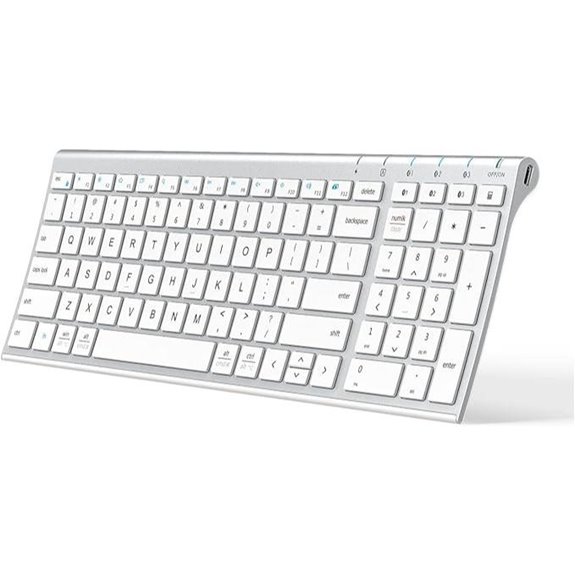 iClever BK10 Bluetooth Keyboard with Number Pad