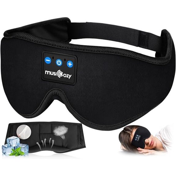 MUSICOZY Sleep Headphones Bluetooth 5.4 Headband