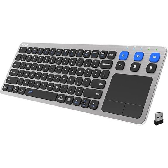 Arteck Wireless Bluetooth Touch TV Keyboard