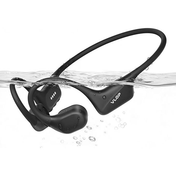VLOP Bone Conduction Swimming Headphones 32GB Black