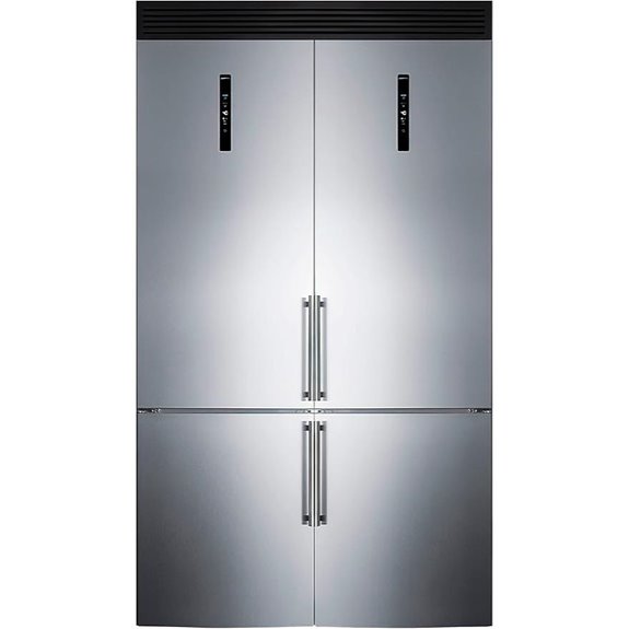 Summit 48 Bottom Freezer Refrigerator (FFBF181ES2KIT48)
