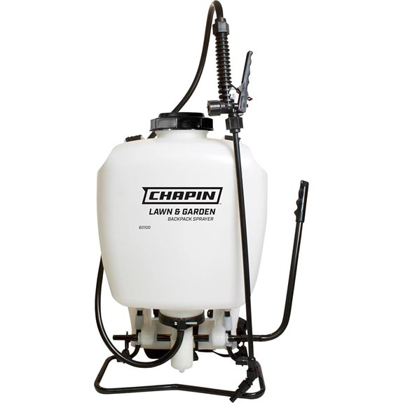 Chapin Deluxe Backpack Sprayer 4-Gallon Capacity 40-60 PSI Model# 60100