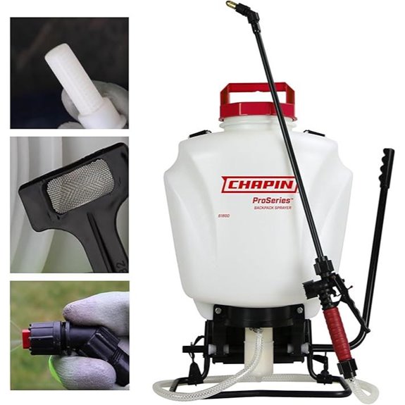 Chapin 4-Gallon Backpack Sprayer (Translucent White)