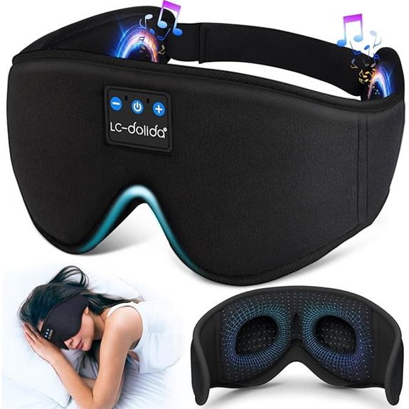LC-dolida Sleep Headphones & Bluetooth Mask