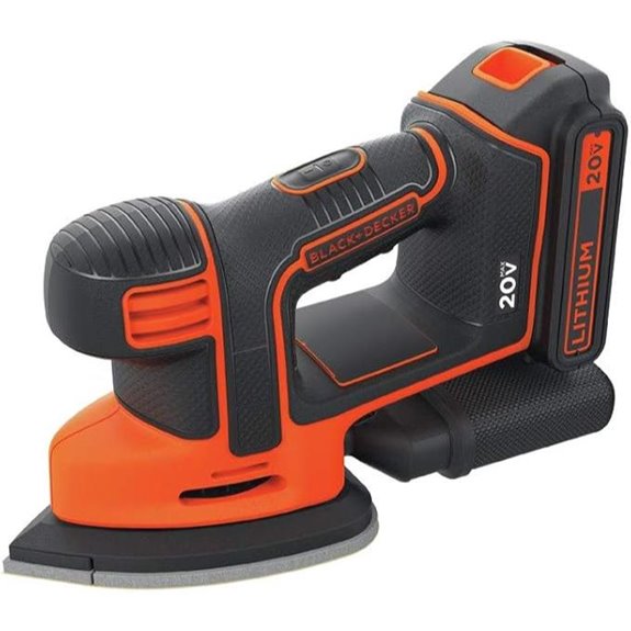 BLACK+DECKER 20V MAX* Mouse Sander Tool Only (BDCMS20B)
